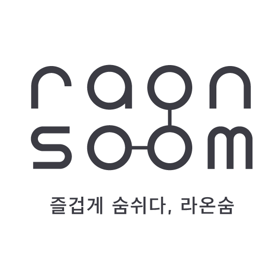 라온숨 로고
